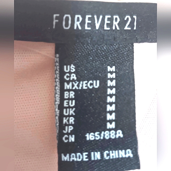 FOREVER 21 Sparkley Sexy Sequined Party Dress M Lined Stretchy Silver Pink - Picture 8 of 9